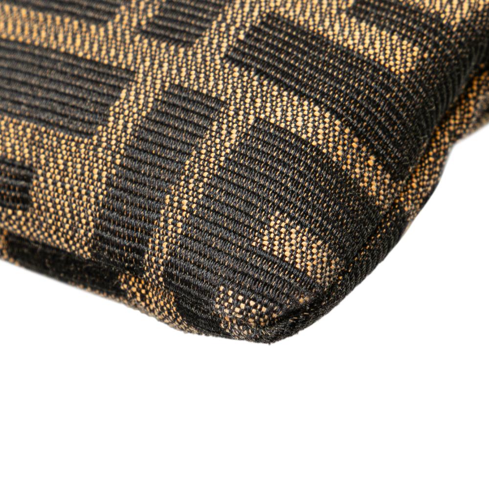 Brown Canvas Fendi Tote