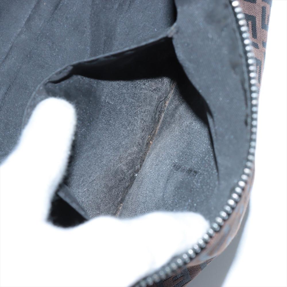 Brown Fabric Fendi Shoulder Bag