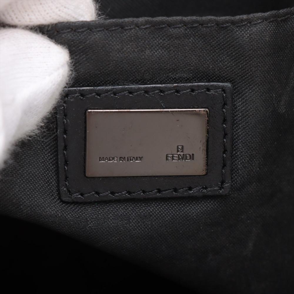 Brown Fabric Fendi Shoulder Bag