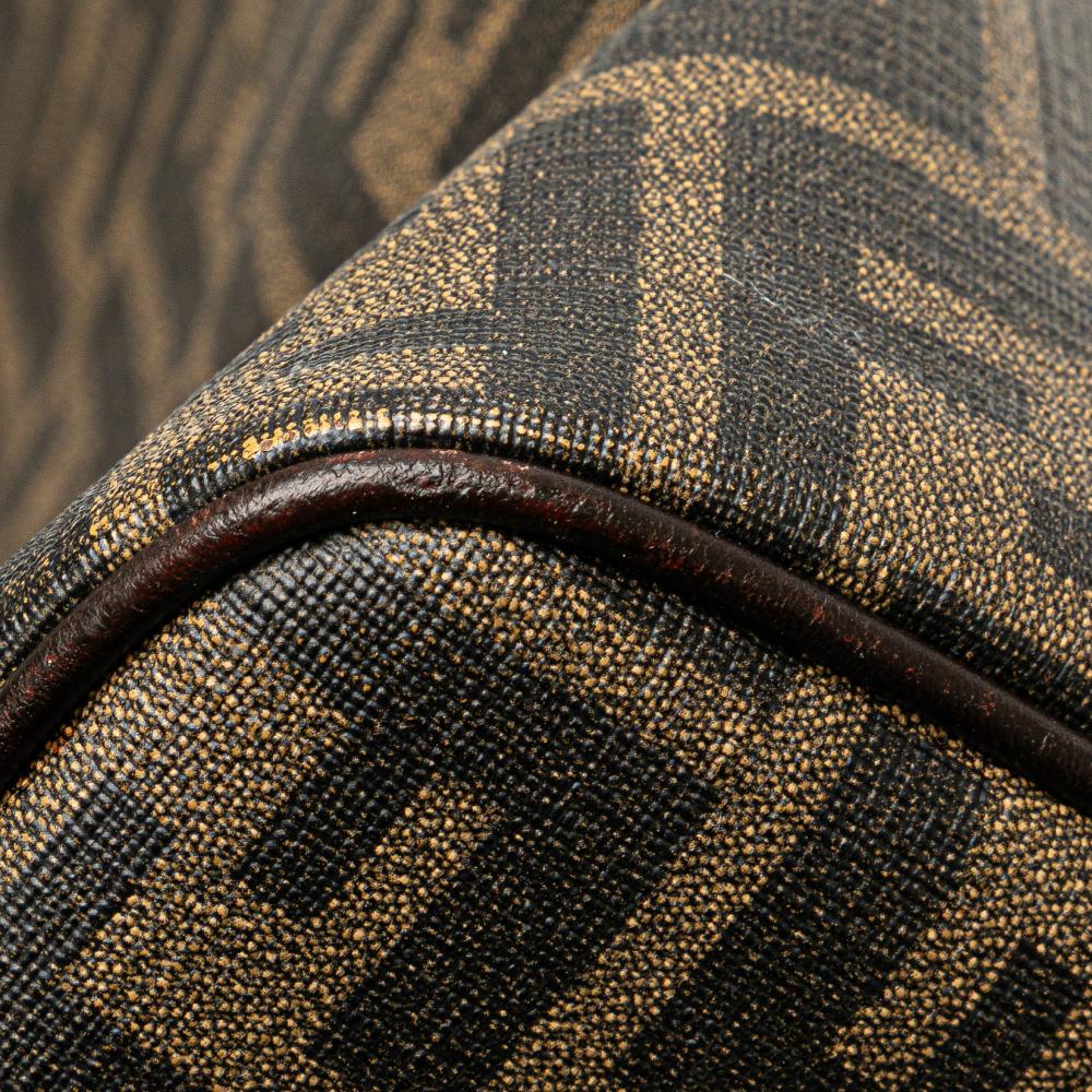 Brown Fabric Fendi Tote