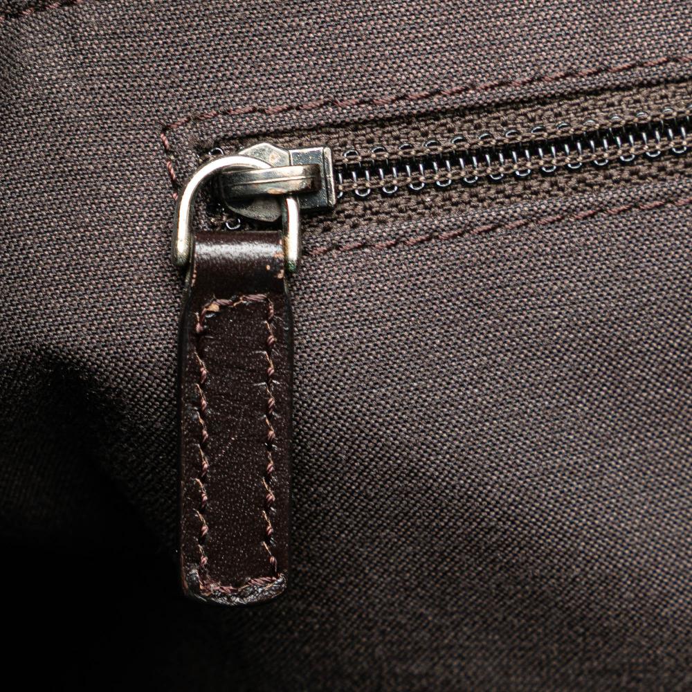 Brown Fabric Fendi Tote