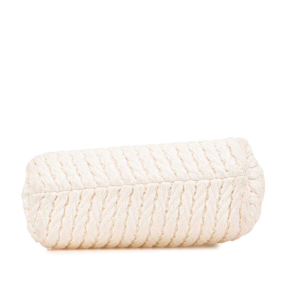 Brown Knit Fendi Crossbody Bag