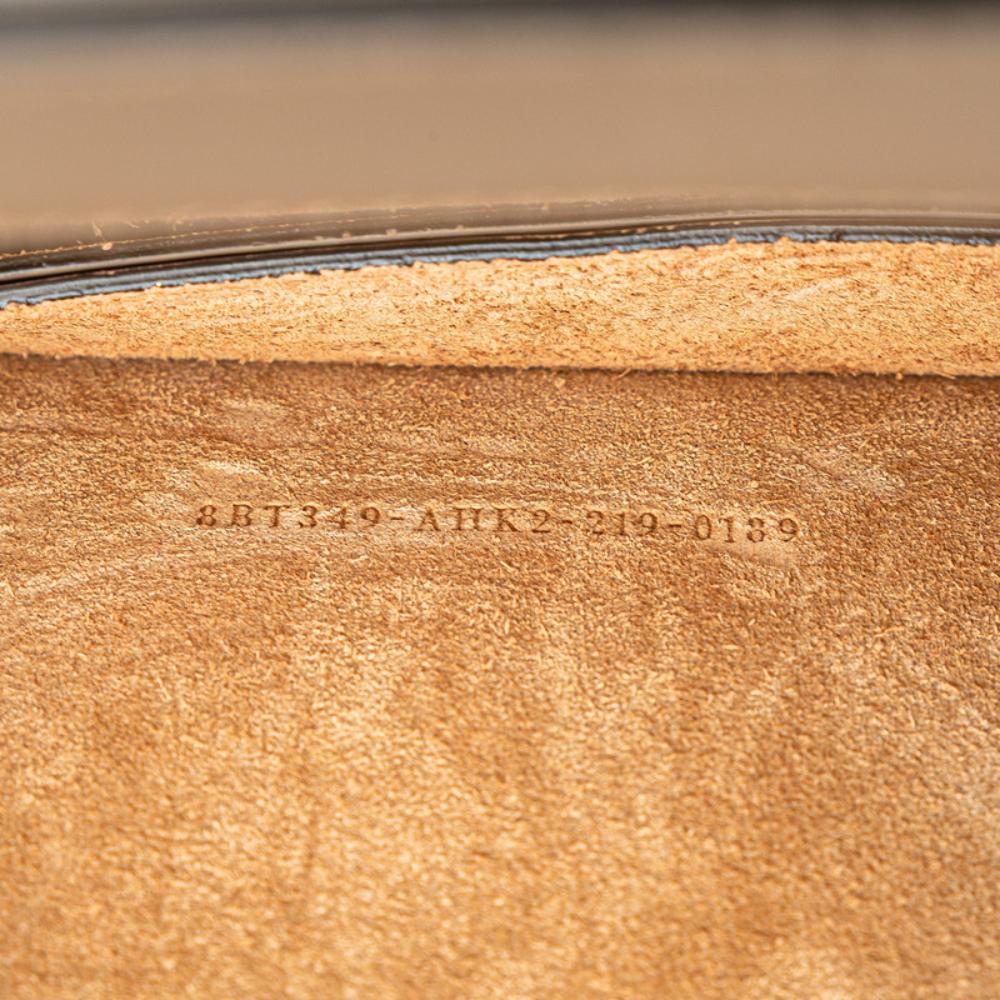Brown Leather Fendi Shoulder Bag