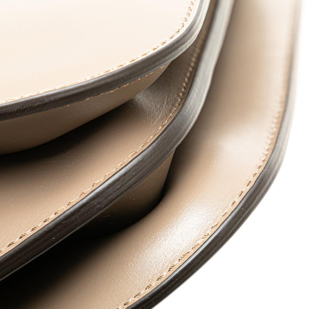 Brown Leather Fendi Shoulder Bag