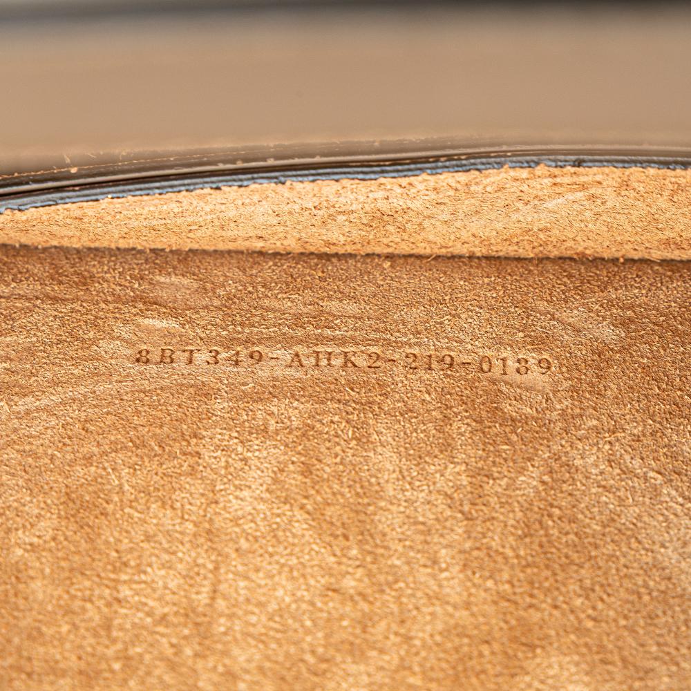 Brown Leather Fendi Shoulder Bag