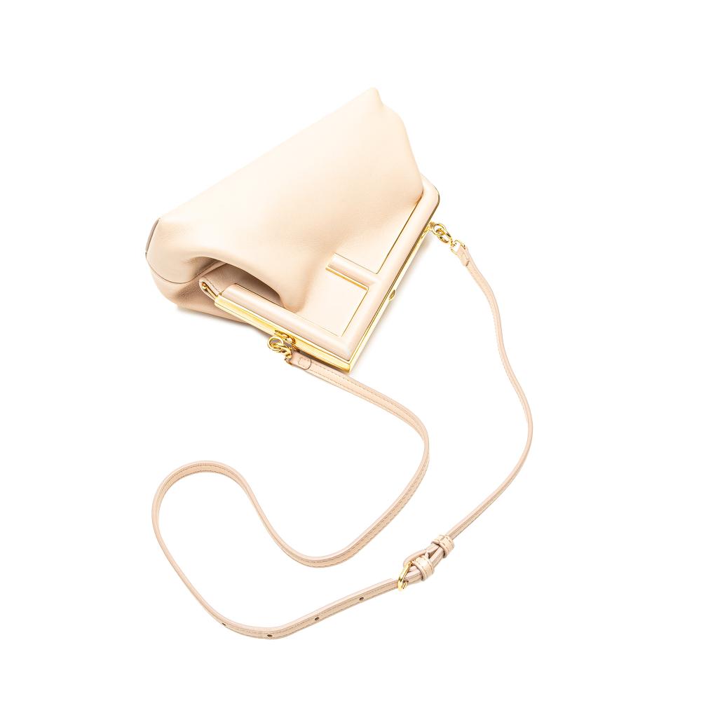 Brown Leather Fendi Crossbody Bag