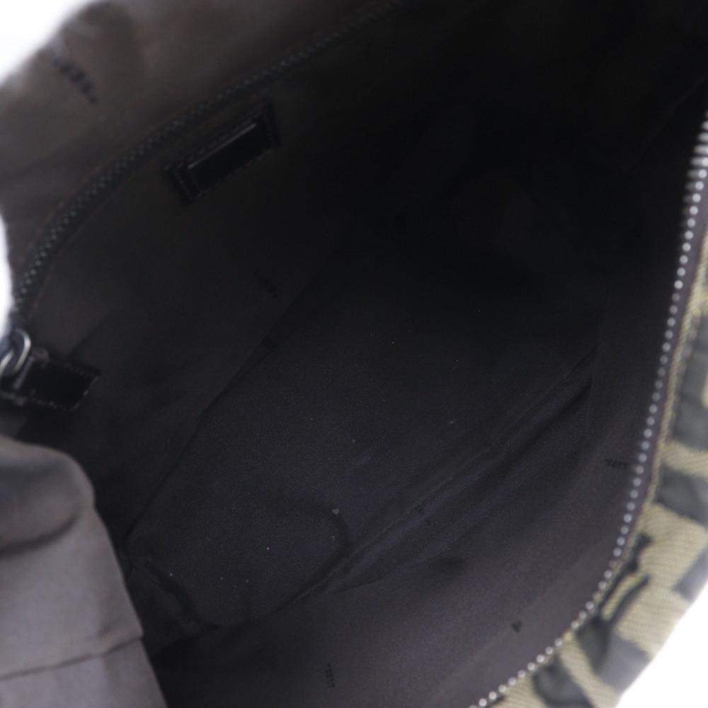 Brown Nylon Fendi Shoulder Bag