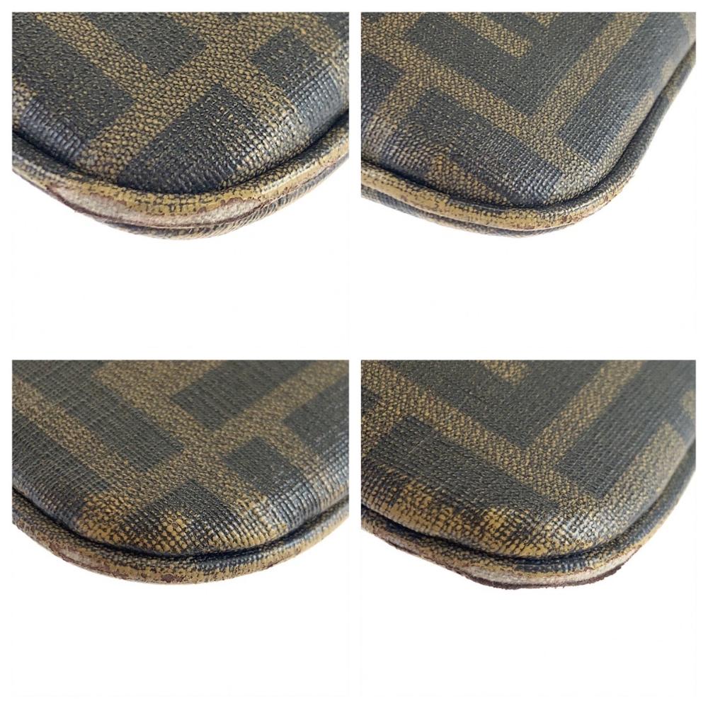 Brown Plastic Fendi Crossbody Bag