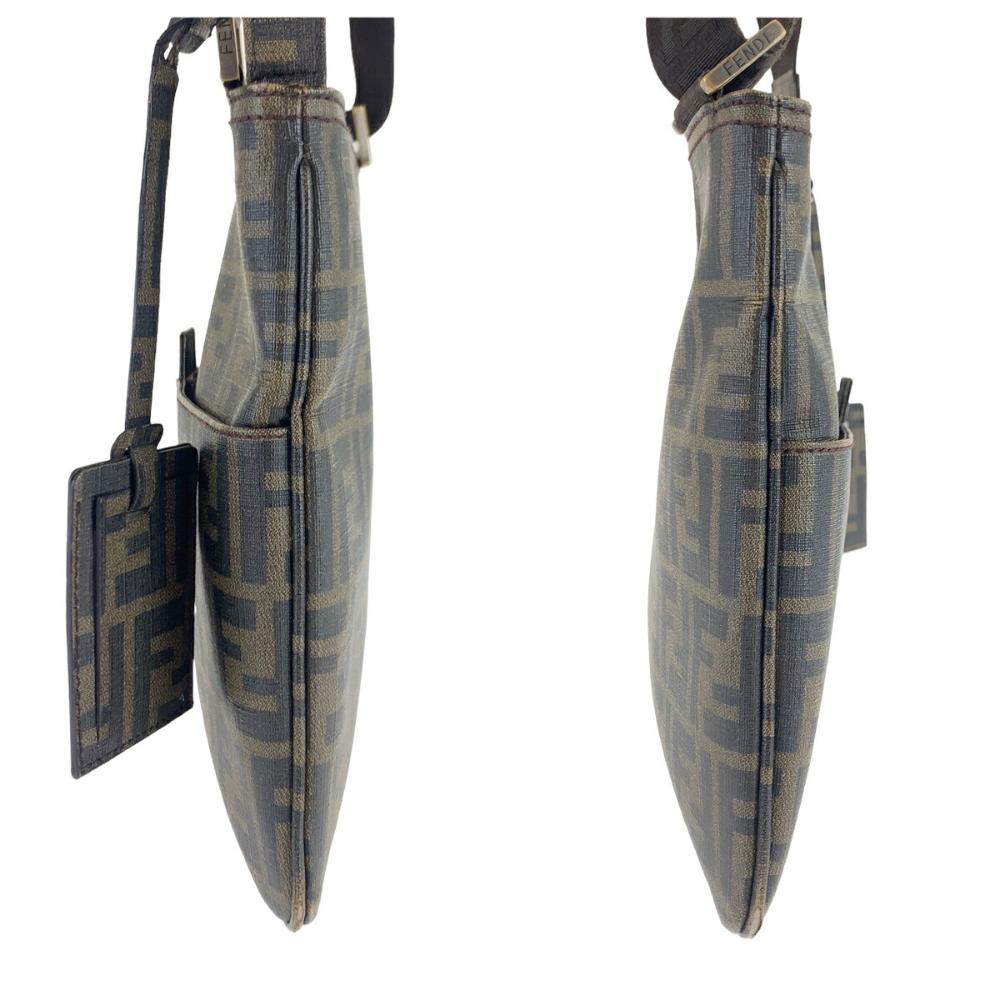 Brown Plastic Fendi Crossbody Bag