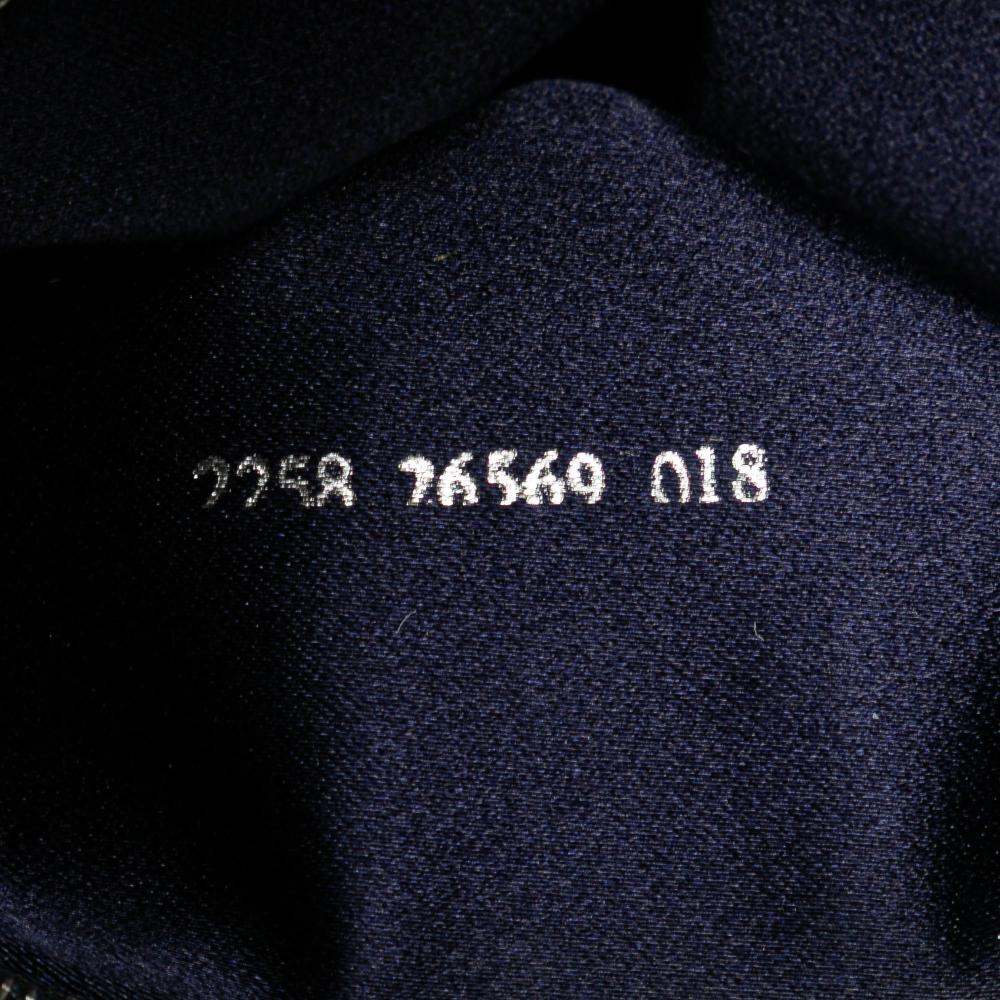 Grey Canvas Fendi Shoulder Bag