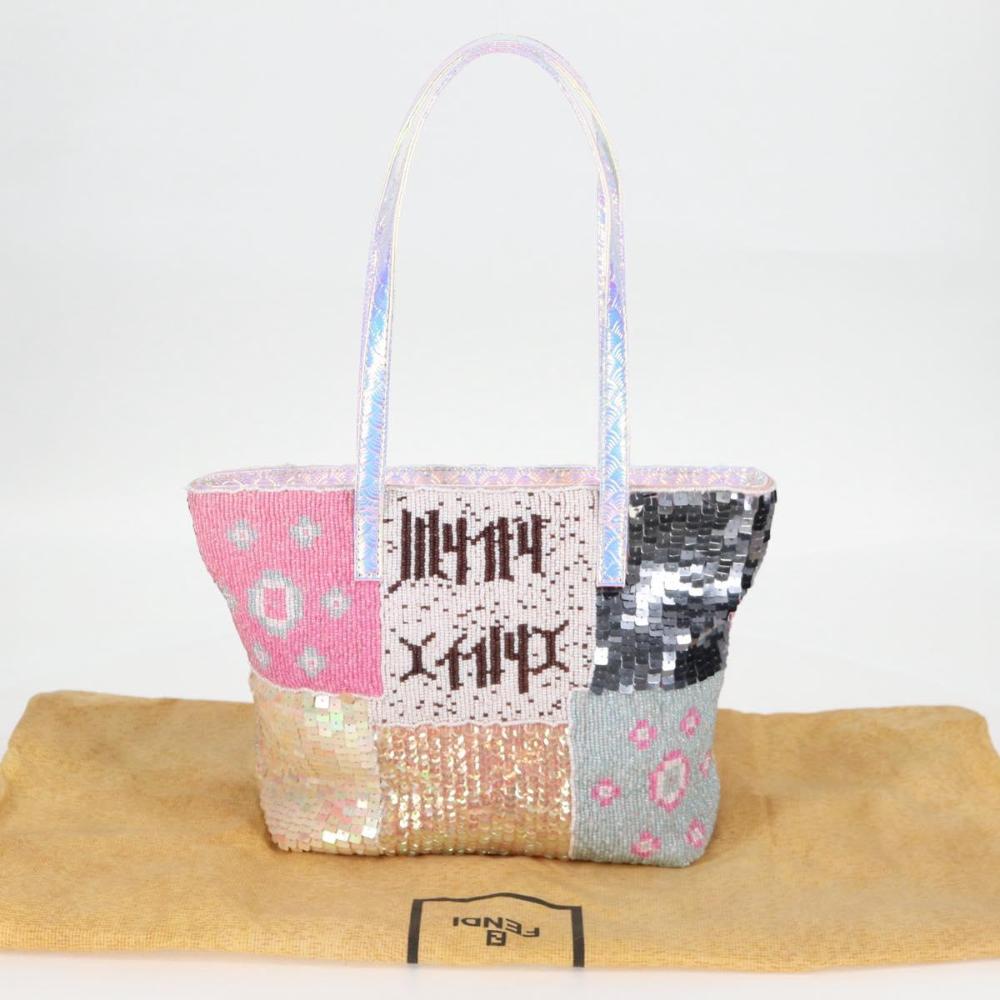 Multicolor Fabric Fendi Tote