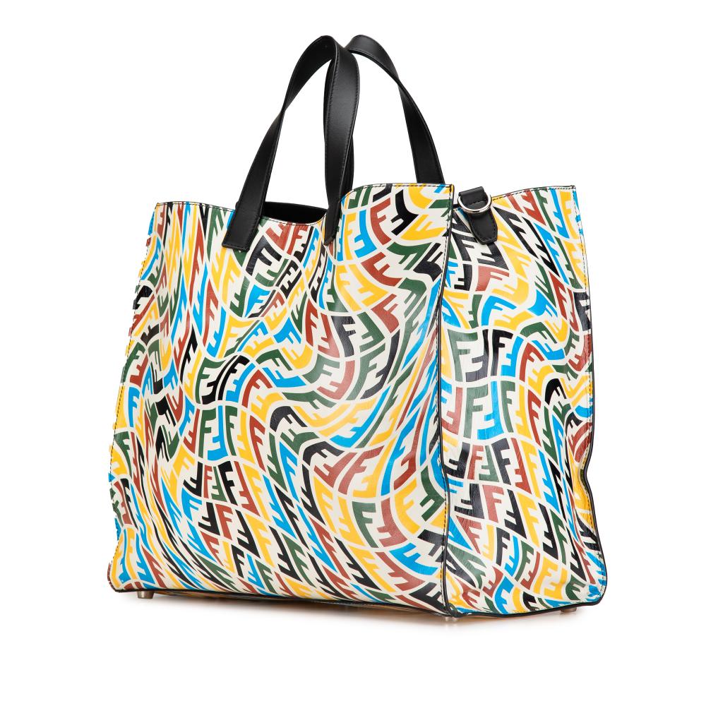 Multicolor Leather Fendi Tote