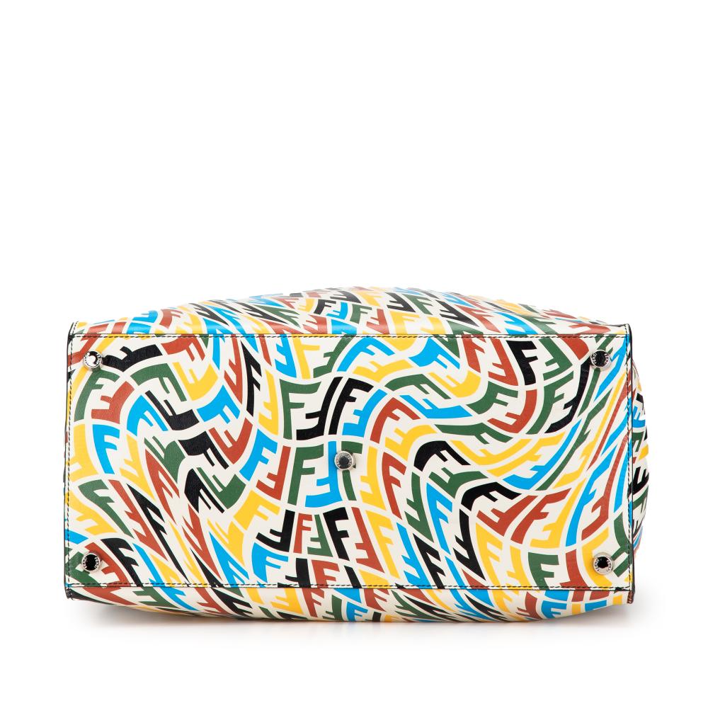 Multicolor Leather Fendi Tote