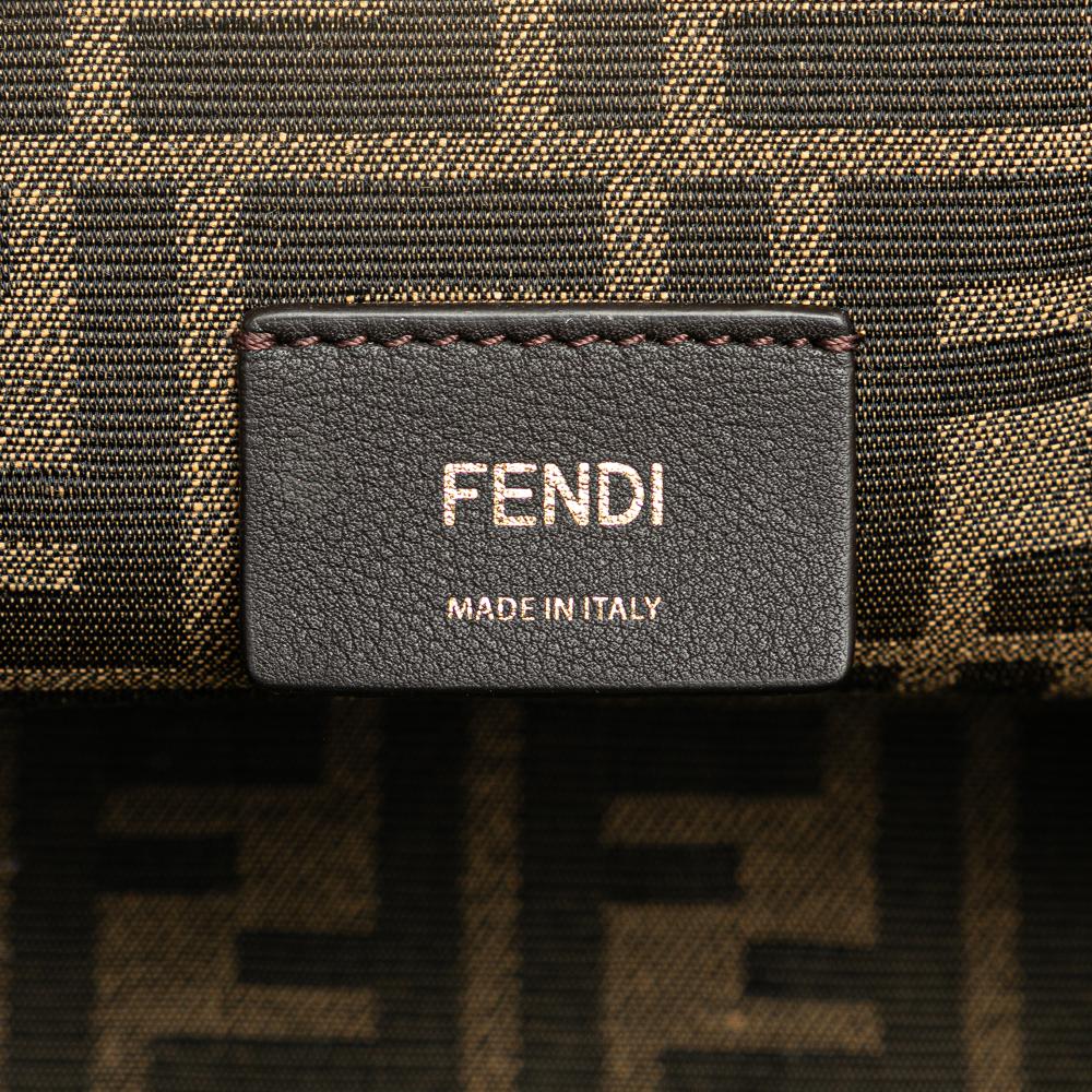 Pink Fur Fendi Crossbody Bag