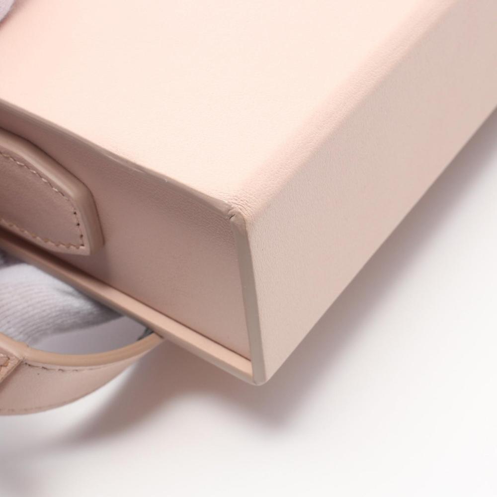 Pink Leather Fendi Crossbody Bag