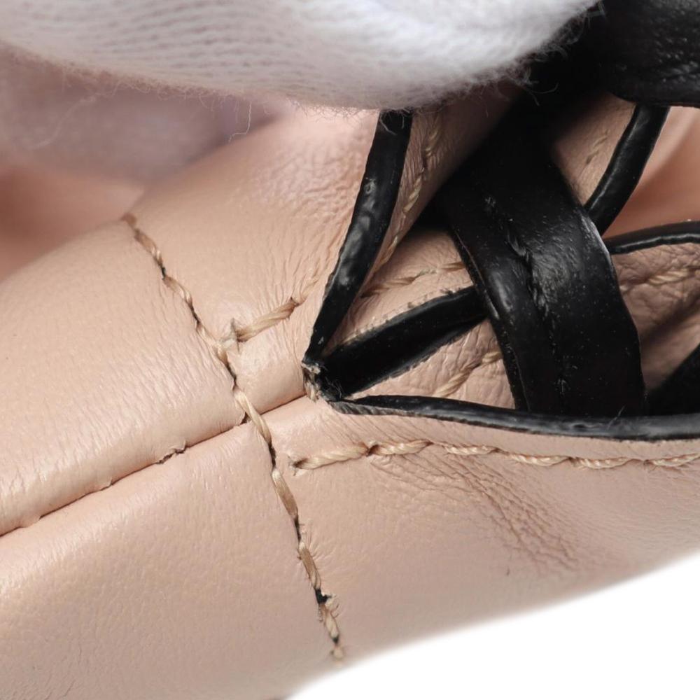Pink Leather Fendi Crossbody Bag