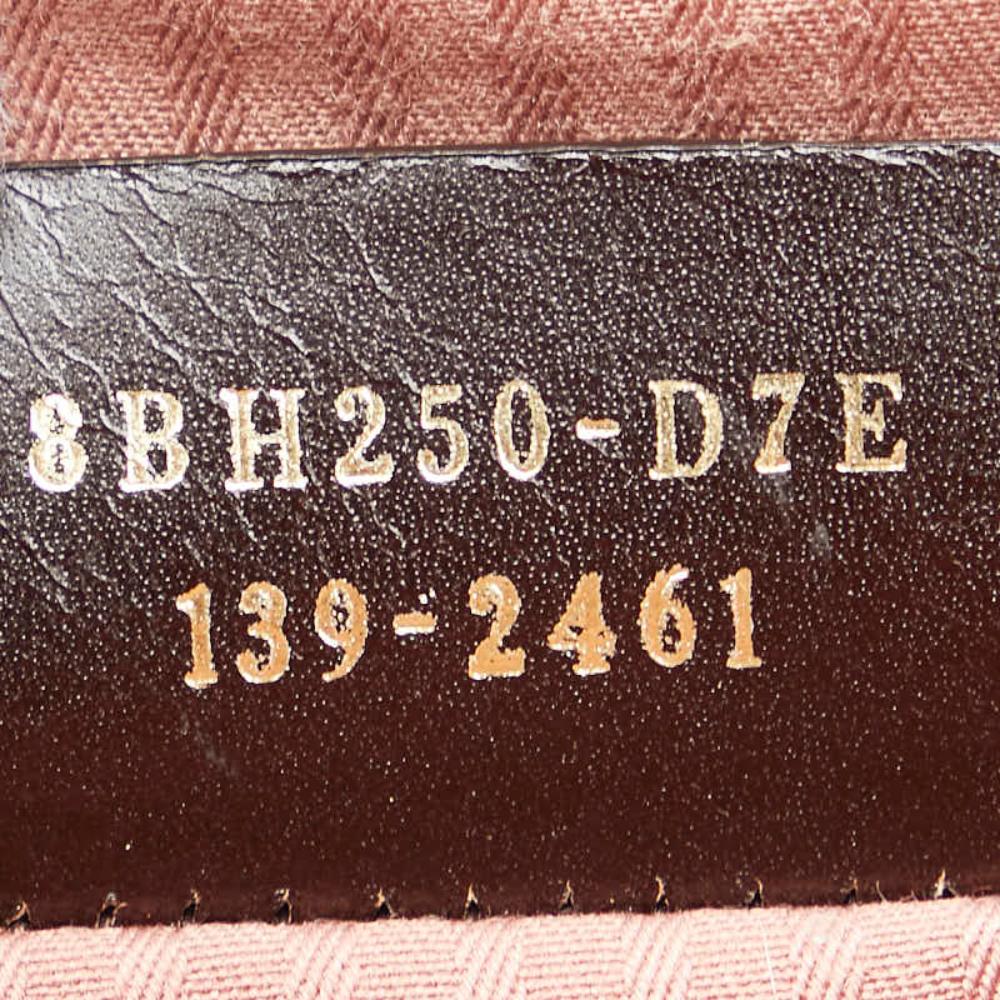 Pink Leather Fendi Shoulder Bag