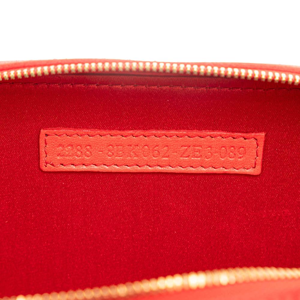 Red Fabric Fendi Crossbody Bag