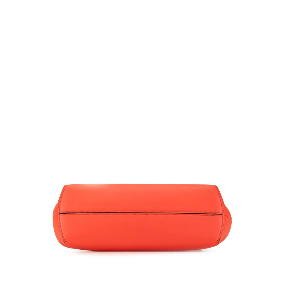 Red Leather Fendi Crossbody Bag