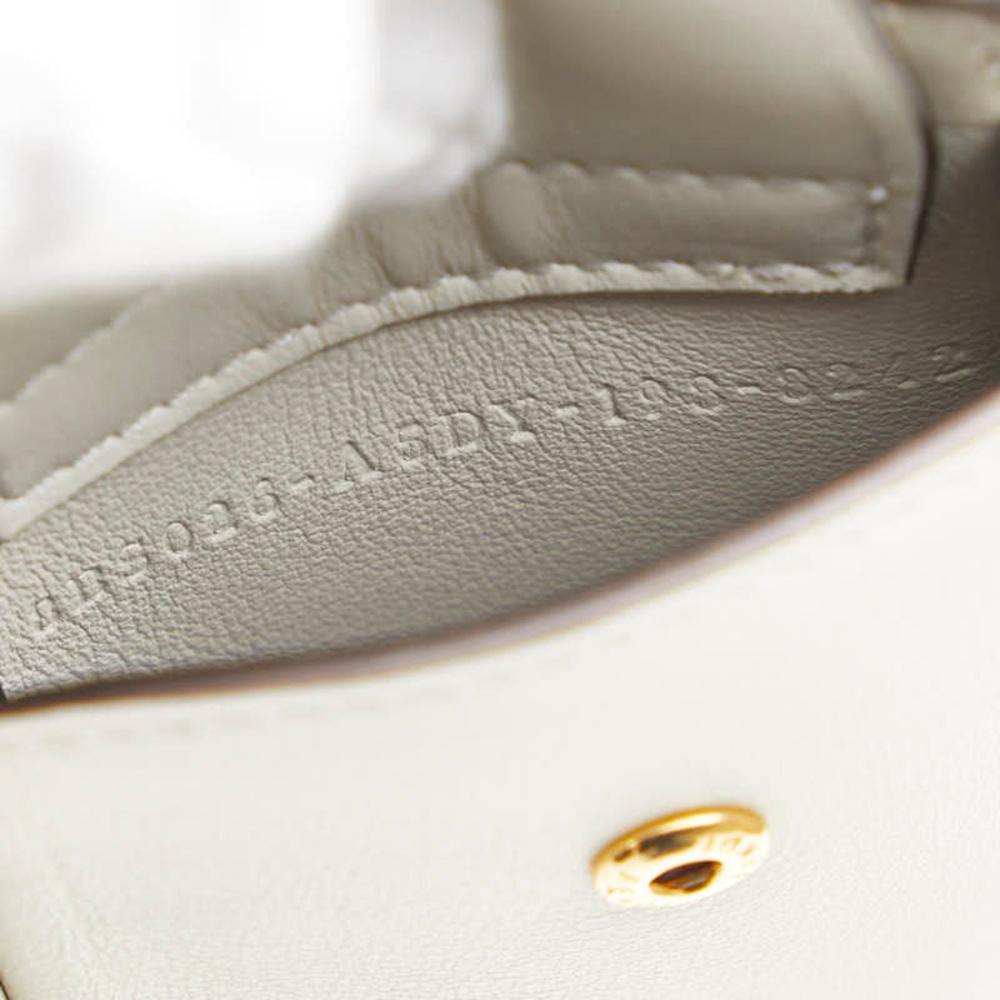 White Leather Fendi Shoulder Bag