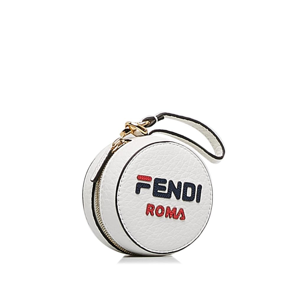 White Nylon Fendi Backpack