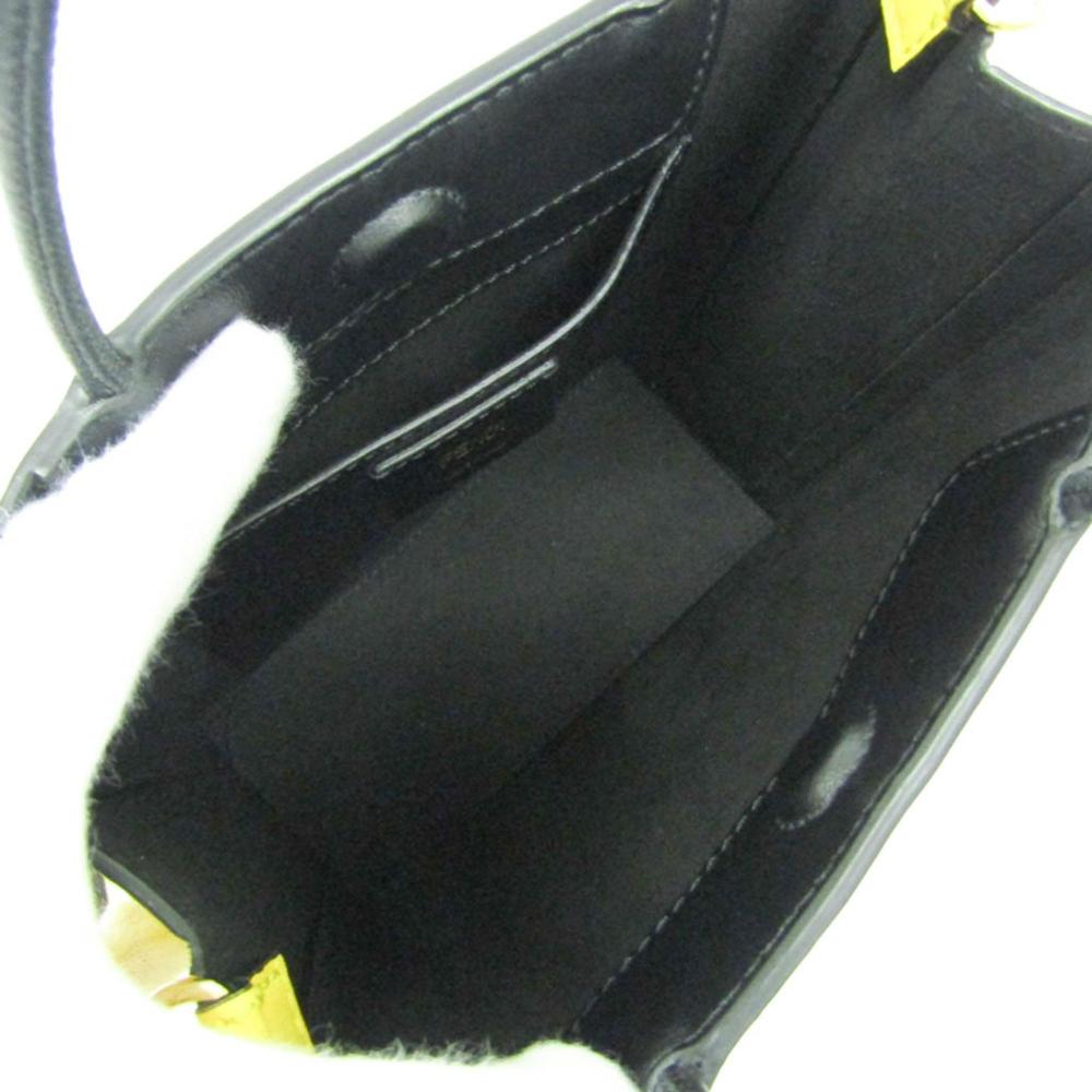 Yellow Leather Fendi Baguette