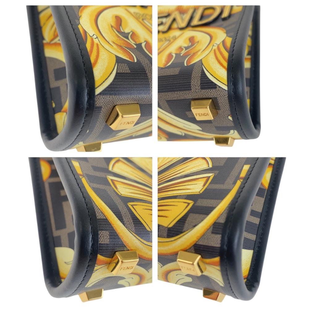 Yellow Plastic Fendi Handbag