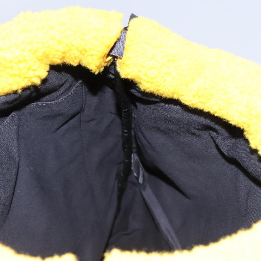 Yellow Wool Fendi Backpack