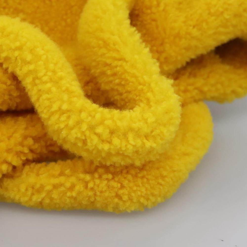 Yellow Wool Fendi Backpack