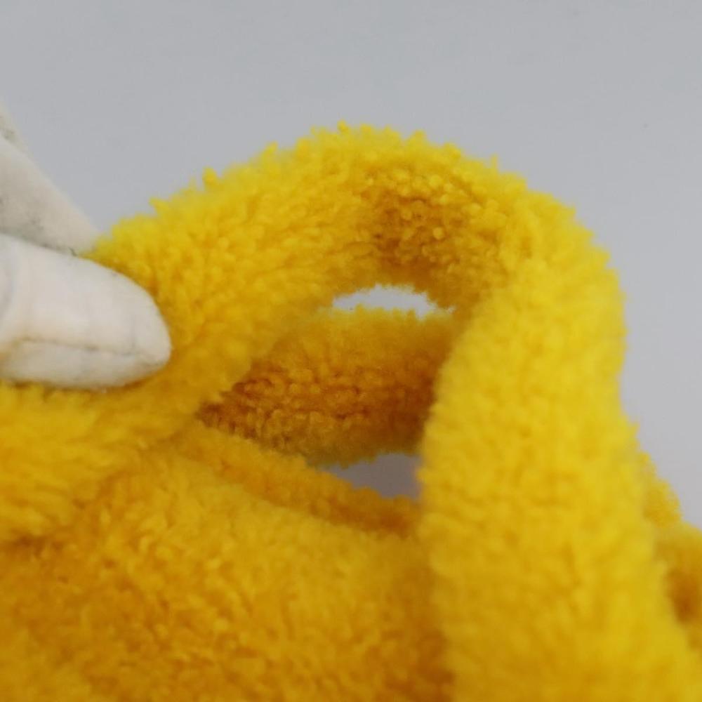 Yellow Wool Fendi Backpack