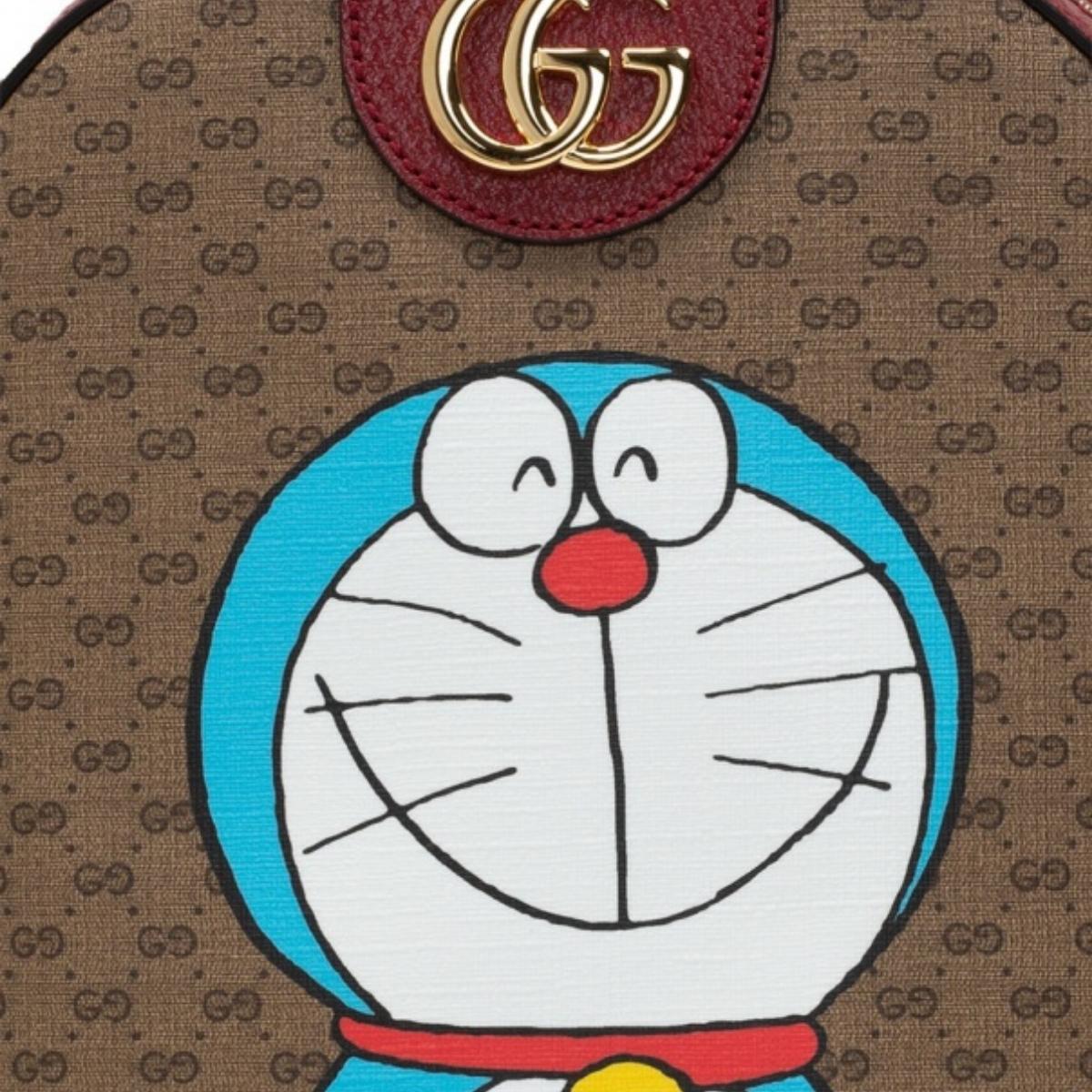 Natural Doraemon X Small Backpack