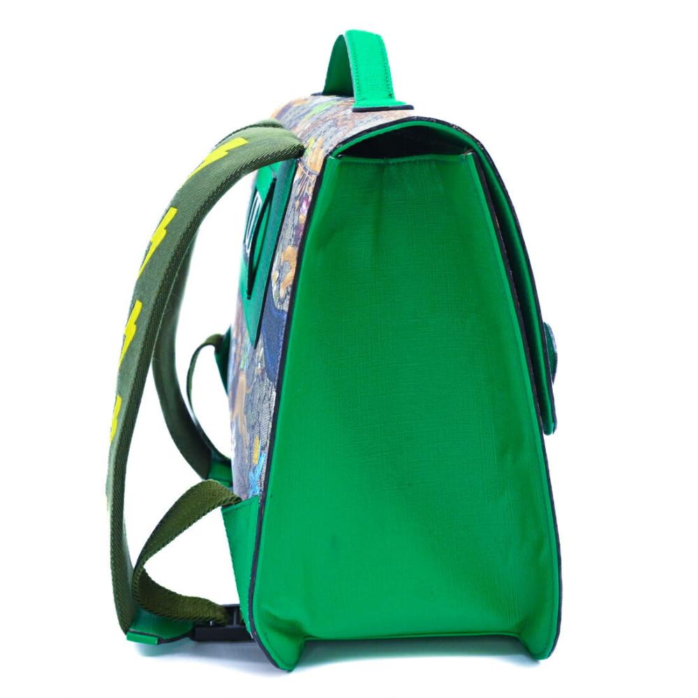 Animal Print Canvas Gucci Backpack