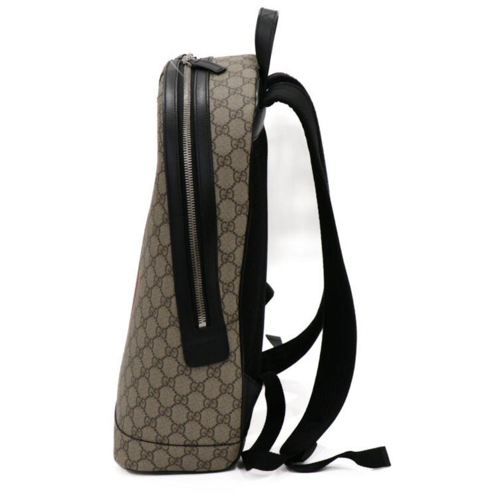 Beige Canvas Gucci Backpack