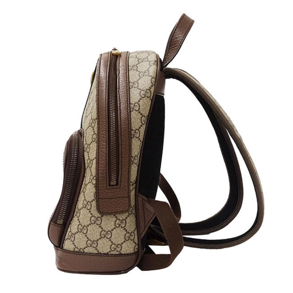 Beige Canvas Gucci Backpack