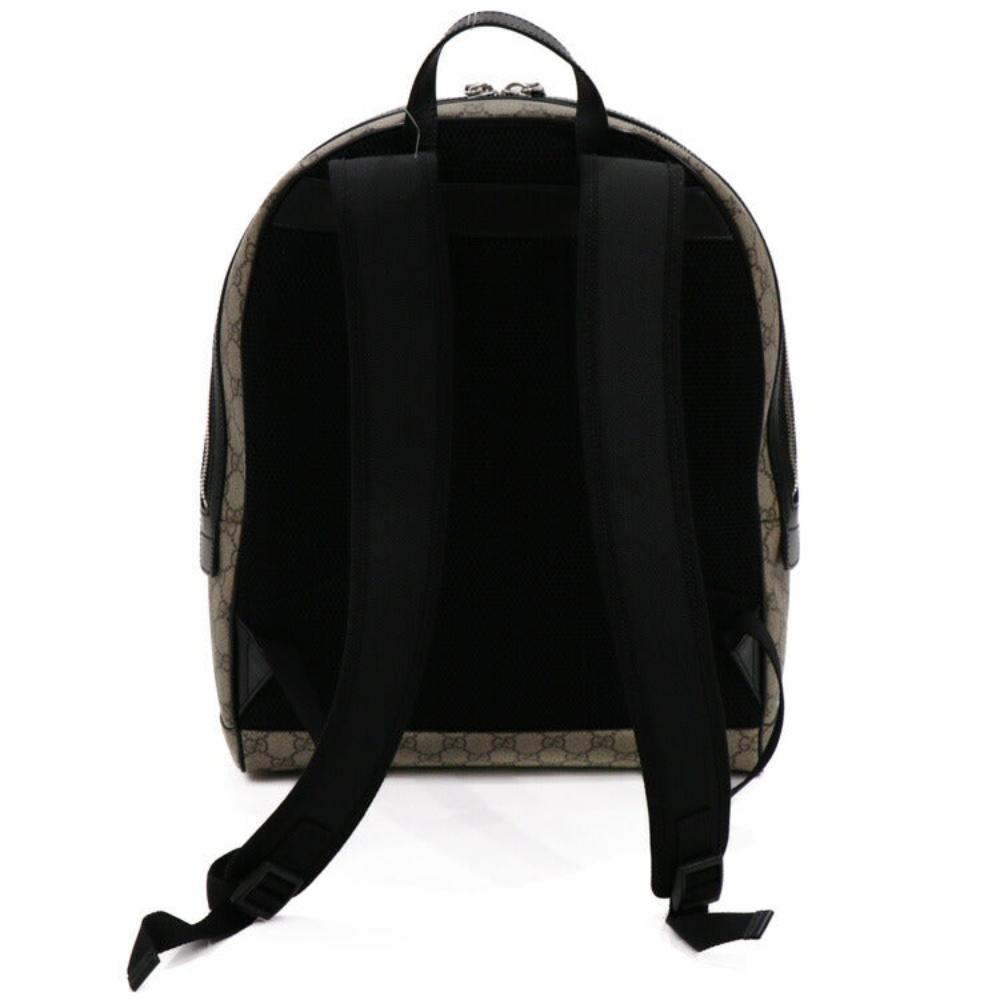 Beige Canvas Gucci Backpack