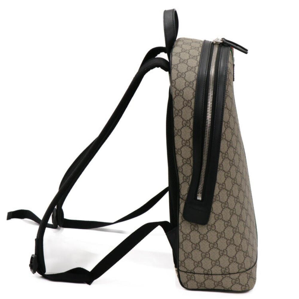Beige Canvas Gucci Backpack