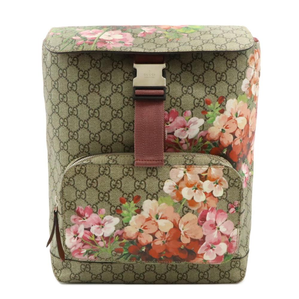 Beige Fabric Gucci Backpack