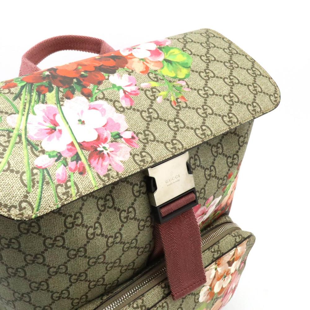 Beige Fabric Gucci Backpack