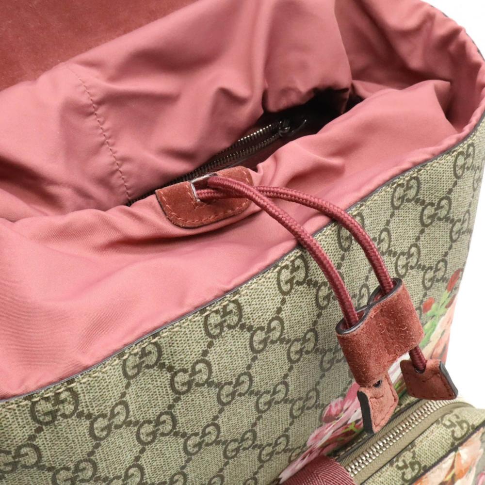 Beige Fabric Gucci Backpack
