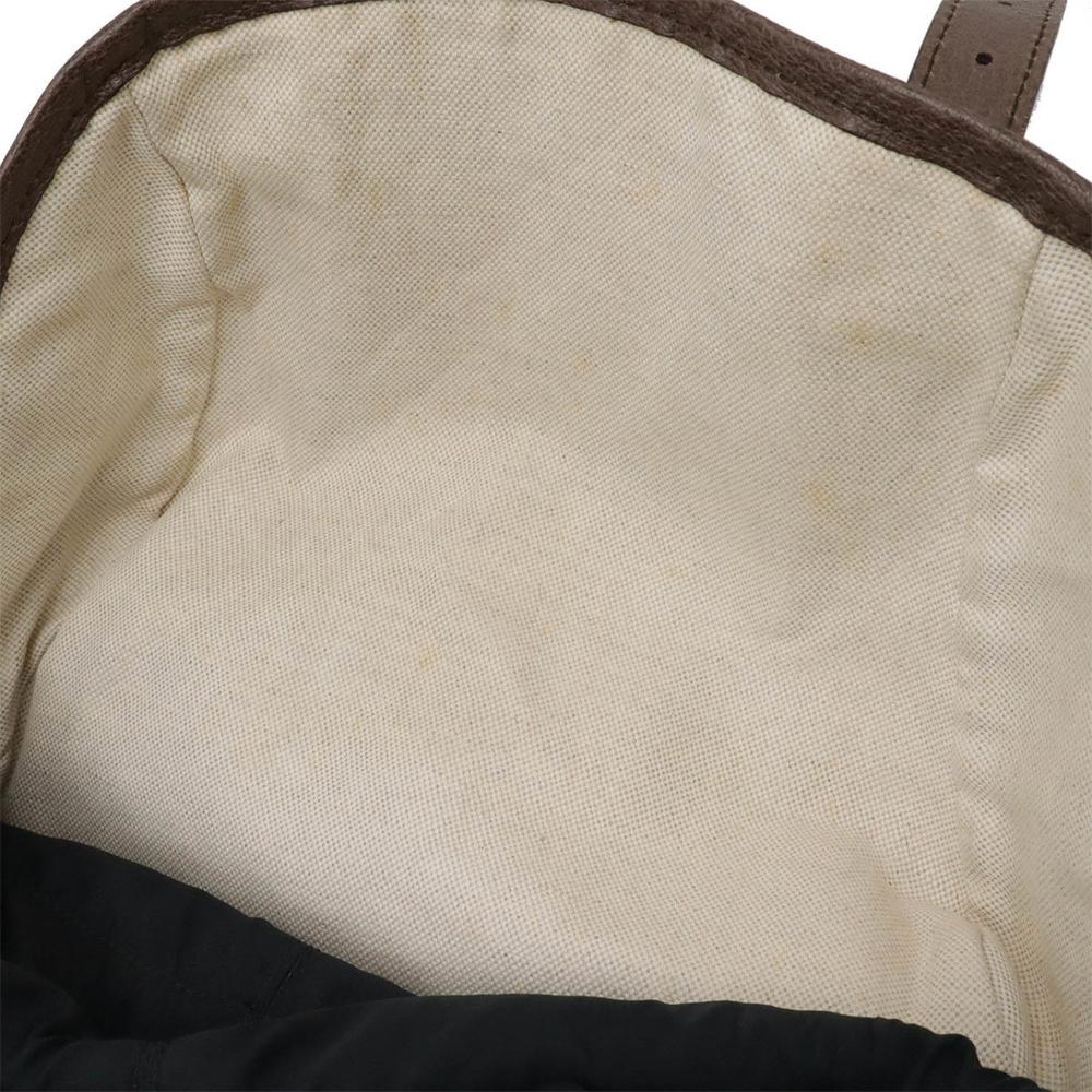 Beige Leather Gucci Backpack