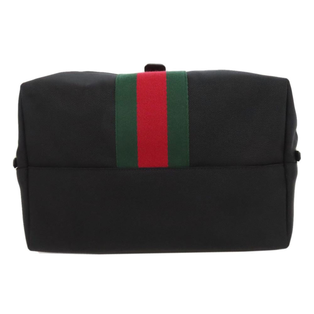 Black Canvas Gucci Backpack
