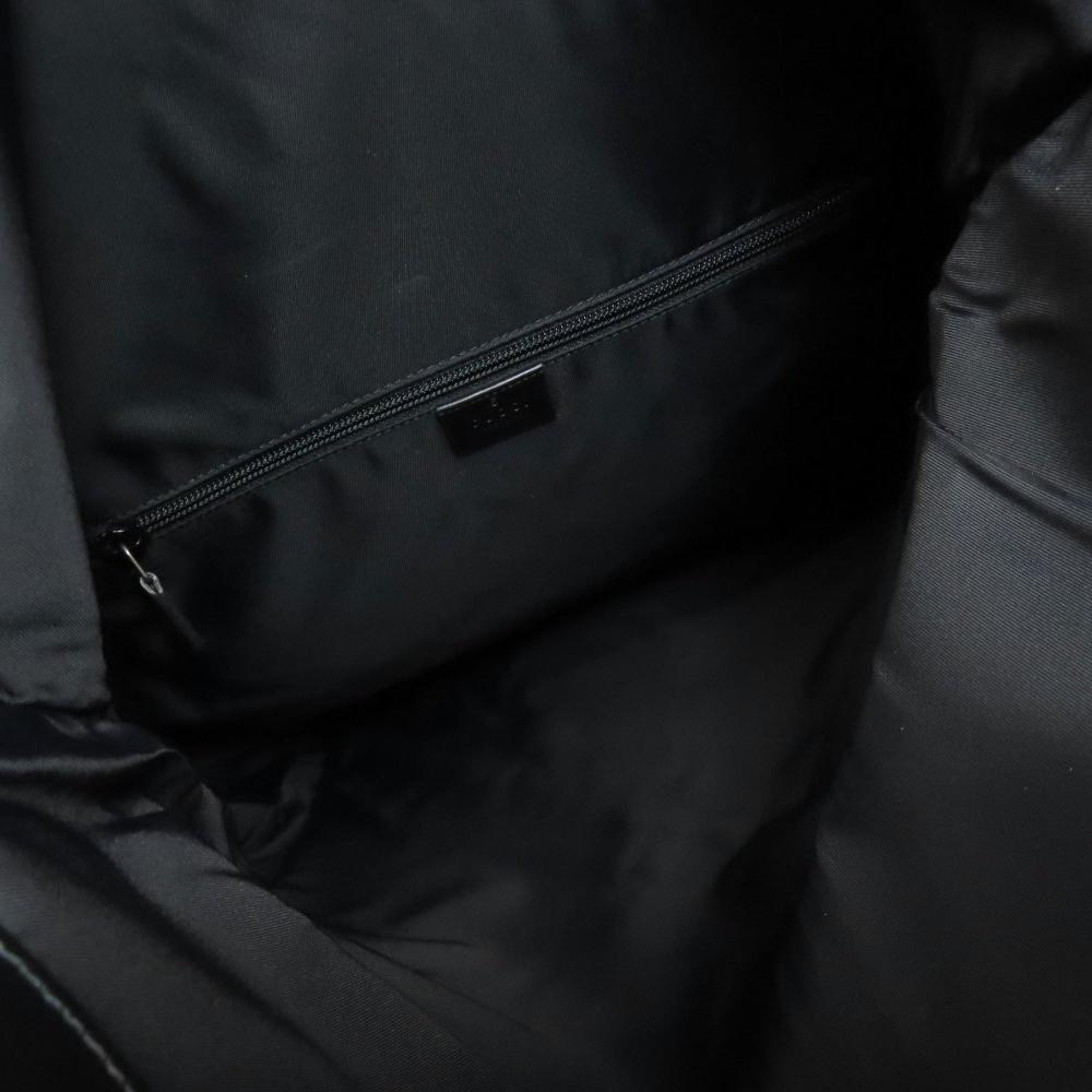 Black Canvas Gucci Backpack