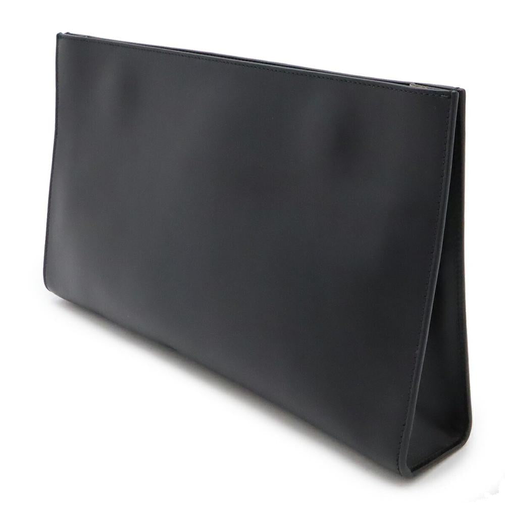 Black Leather Gucci Clutch
