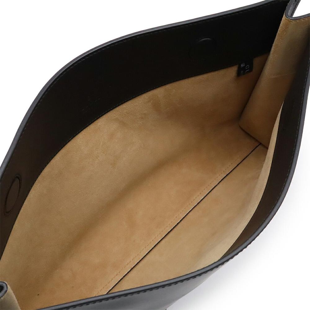 Black Leather Gucci Clutch