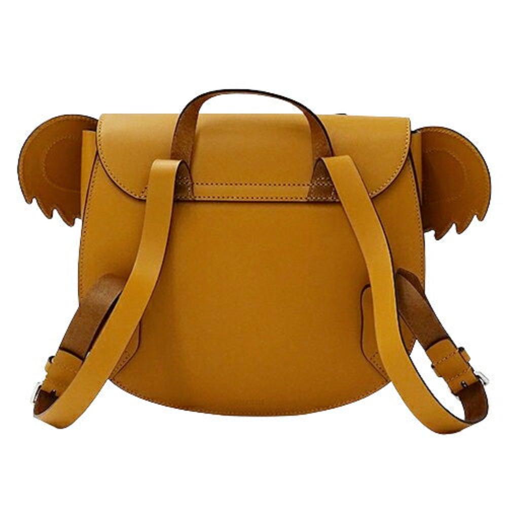 Brown Leather Gucci Backpack