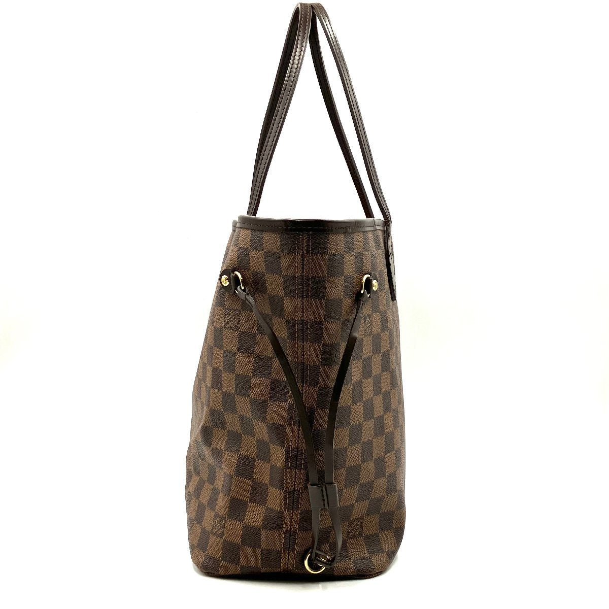 LOUIS VUITTON Damier Neverfull MM Tote Bag Handbag