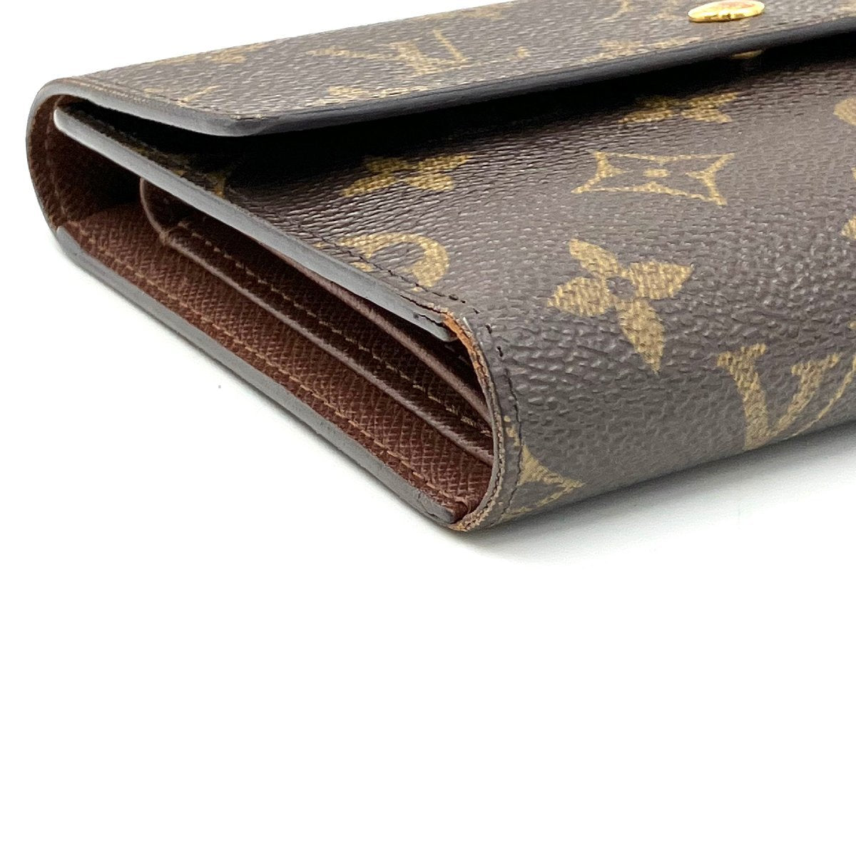 LOUIS VUITTON monogram trifold wallet wallet leather
