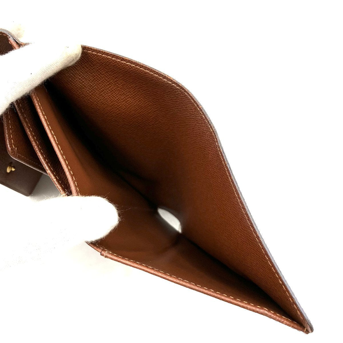 LOUIS VUITTON monogram trifold wallet wallet leather