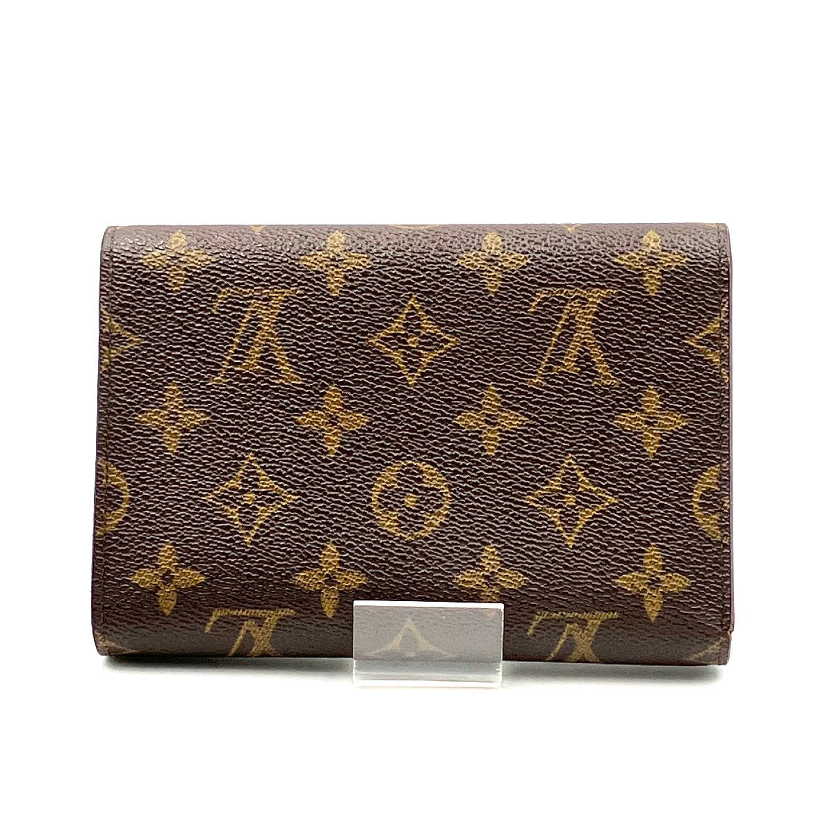 LOUIS VUITTON monogram trifold wallet wallet leather