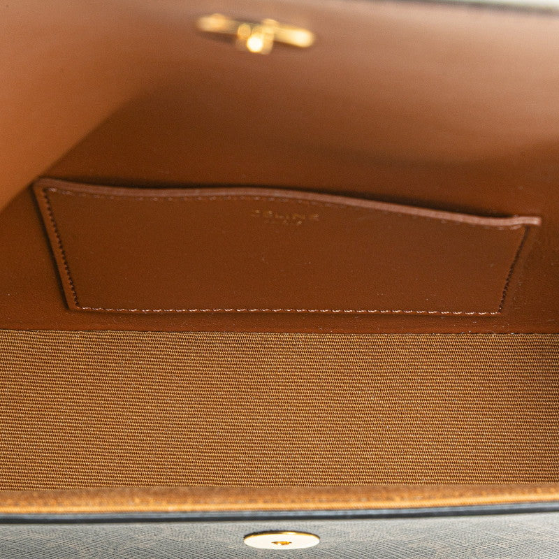 Celine PVC Leather Triomphe Tabou 2way Bag